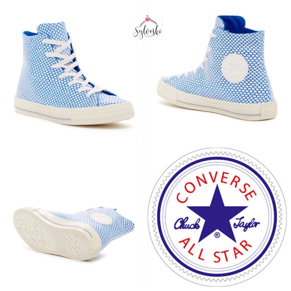 🆕 Converse Chuck Taylor Gemma Scaled Leather - Picture 3 of 8